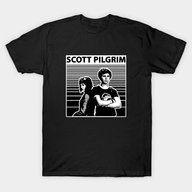 scott pilgrim vs the world !!! T-Shirt by clownescape